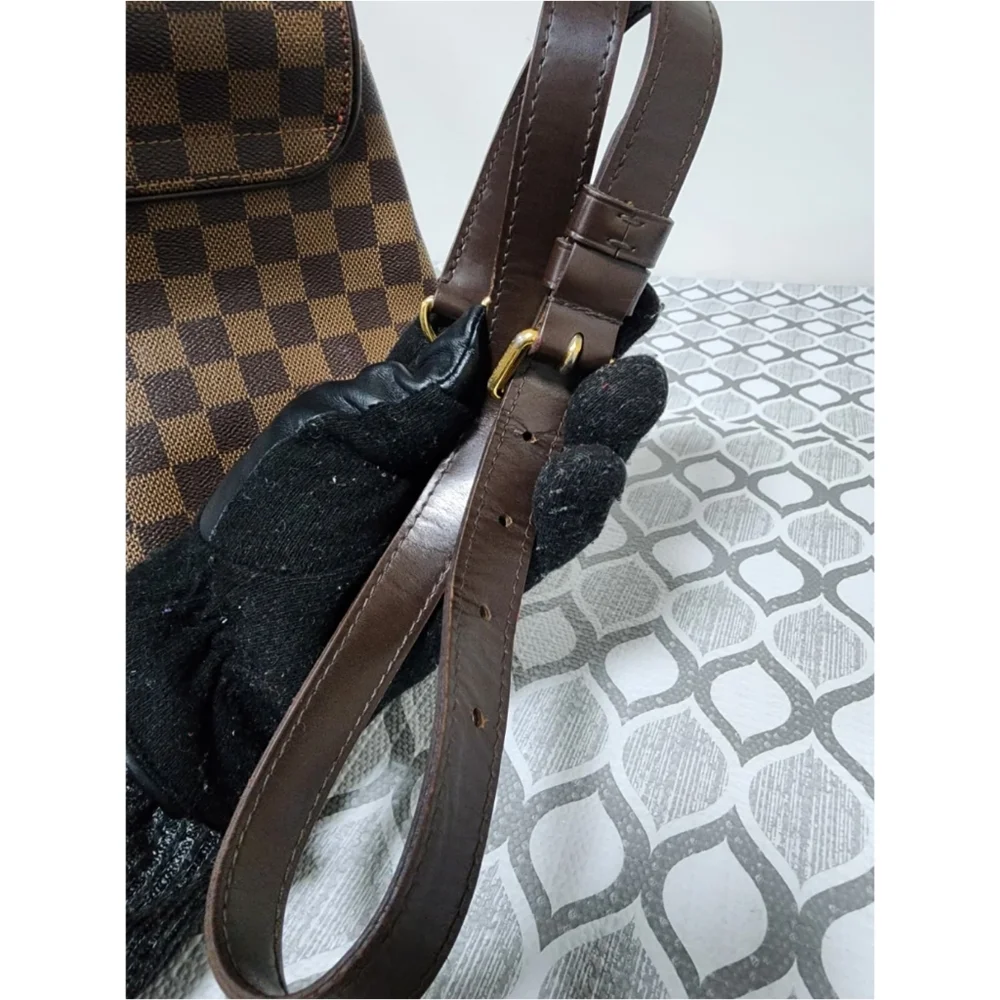 Louis Vuitton Damier Canvas Bergamo MM Bag - Picture 11 of 13